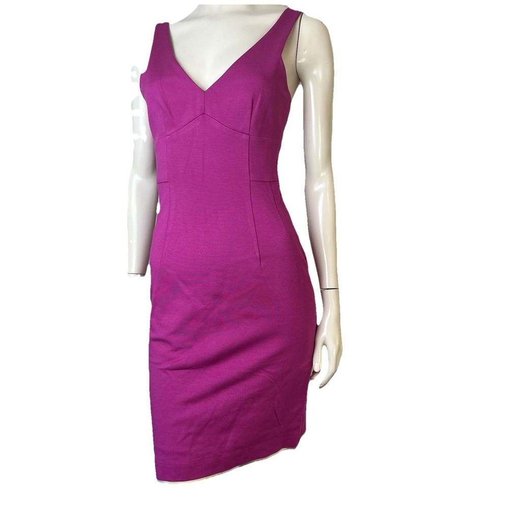 Trina Turk Revolve Womens Dress 2 Orchid Pink Hudson Tropical Ponte Cocktail